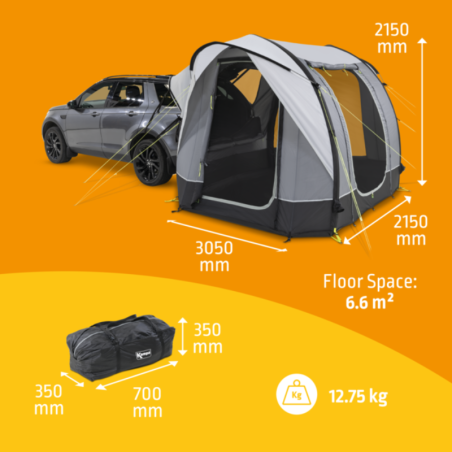 Auvent Tailgater AIR - Kampa