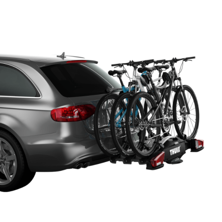 Porte-vélos VeloCompact pour 3 vélos sur boule d'attelage - Thule