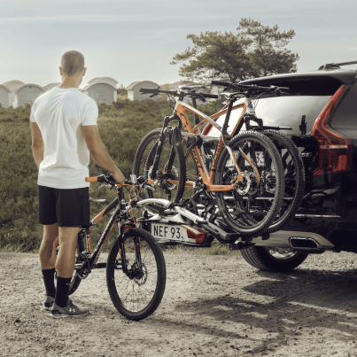 Porte-vélos VeloCompact pour 3 vélos sur boule d'attelage... 2
