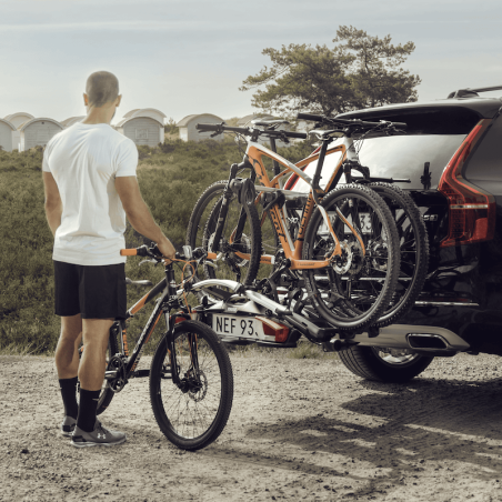 Porte velo thule discount sur boule attelage