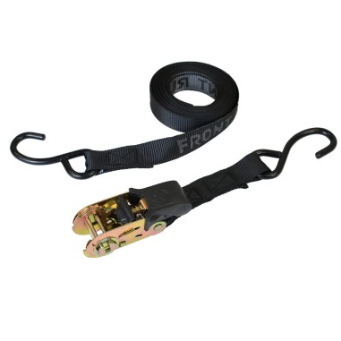 Sangle à cliquet 25mm x 4m avec crochets - de...
