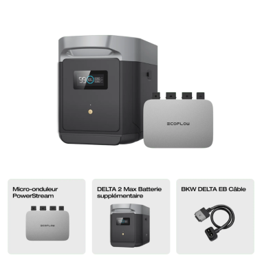 Batterie Supplémentaire pour DELTA 2 Max - EcoFlow