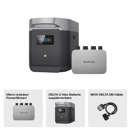 Batterie Supplémentaire pour DELTA 2 Max - EcoFlow