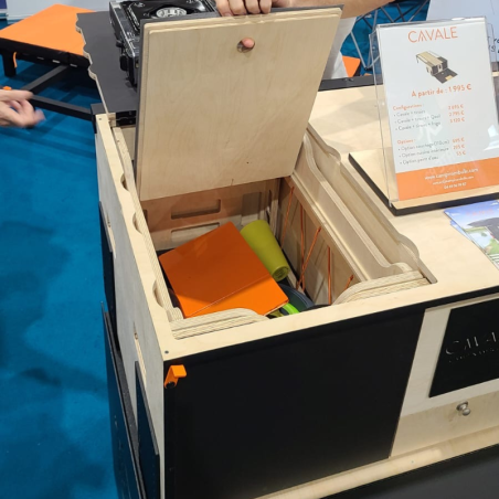 Trappes Intérieures de Cuisine pour Malle Cavale - Campinambulle