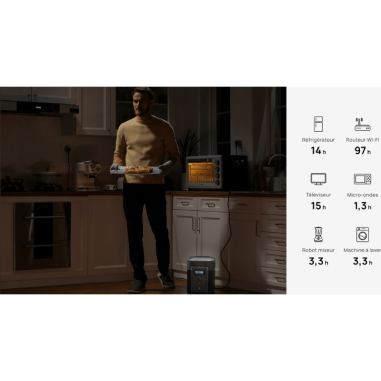 Station électrique portable DELTA 2 MAX - EcoFlow