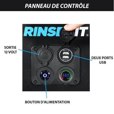 Douche Portable Cube RinseKit 15 L - RinseKit