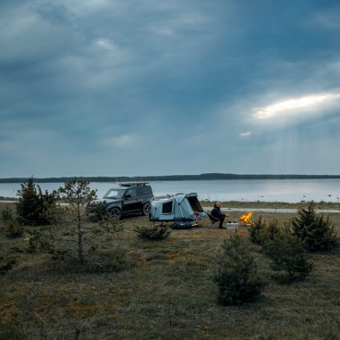 Tente sur Boule d'Attelage Outset / 3P - Thule