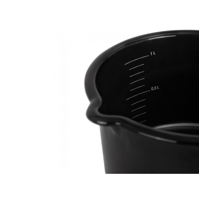 Poêle en émail / 1 L / Noir 2