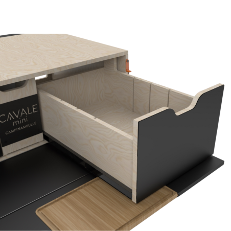 Pack Malle Cavale Mini + Tiroir de Droite + Point d'Eau - Campinambulle