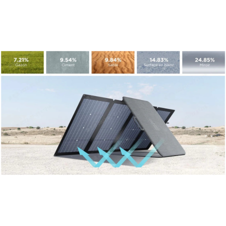 Panneau Solaire Bifacial Portable 220 W - EcoFlow
