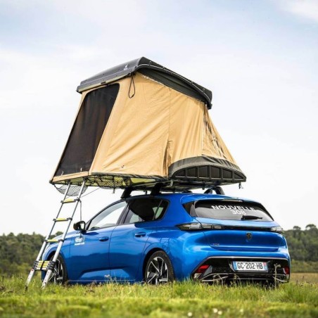 Pack Tente de Toit TriUp Polycoton / 3P + 2 filets + matelas anti-condensation - NaïtUp