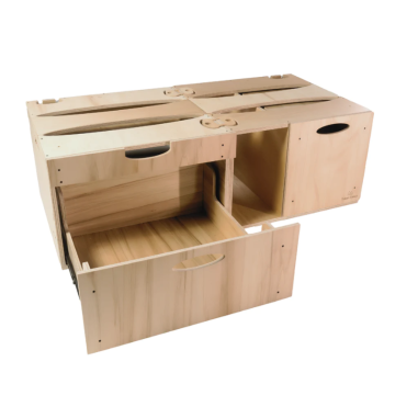 Aménagement Coffre Ludospace - Tchao Tchao