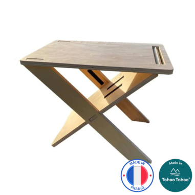 Tabouret Pliable en Bois - Tchao Tchao