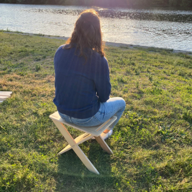Tabouret Pliable en Bois - Tchao Tchao