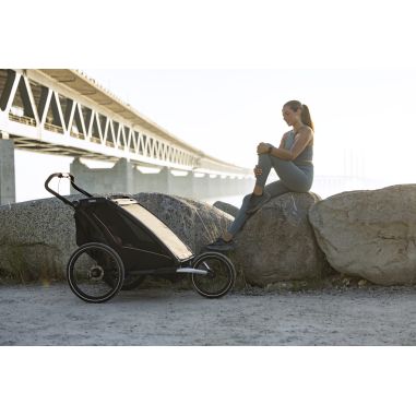 Kit de Jogging 2 Double pour Remorque à Vélo Chariot Biplace Thule