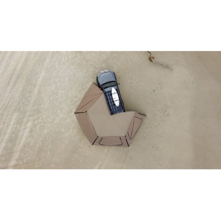 Paroi Trapézoïdale avec Porte pour Auvent Batwing Compact 2M - Rhino-rack