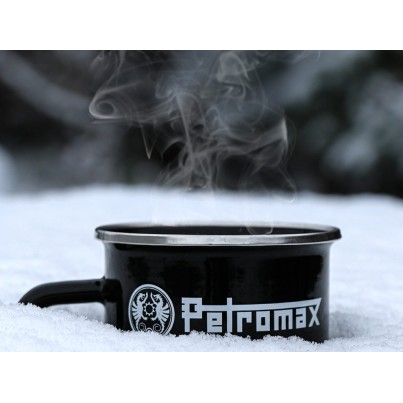 Tasse en émail / noir 2