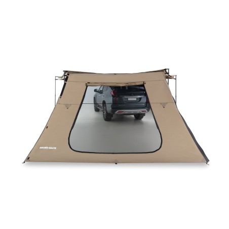 Paroi Trapézoïdale avec Porte pour Auvent Batwing 2.5M - Rhino-rack