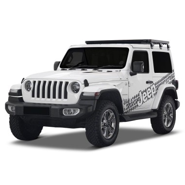 Kit de 1/2 galerie Slimline II pour Jeep Wrangler JL 2 portes (2018-jusqu'à présent)