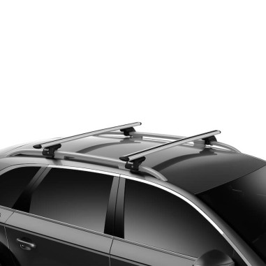 Barres de Toit WingBar Evo avec pieds Raised Rail Evo - Thule