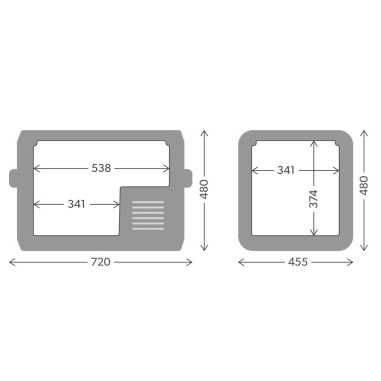 CFX5 55 Refroidisseur électrique
