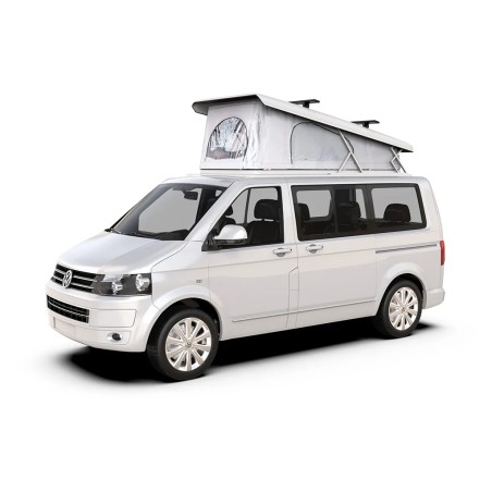 Kit de barres de toit pour le Volkswagen T5/T6 Kombi (2003 - jusqu'à présent) avec toit relevable de SCA