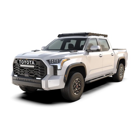 Kit de galerie de toit Slimsport pour Toyota Tundra Crew Cab (2022-actuel) / Prêt pour barre lumineuse