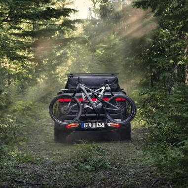 Porte-Vélo Epos Pliable sur Attelage 2 Places -...