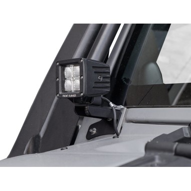 Support de phares sur pare-brise pour une Jeep...