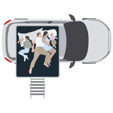 Tente de Toit Big Willow 220 Gen.3 ECO / 5P - Vickywood