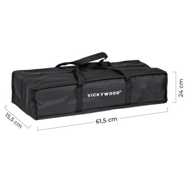 Table de Camping Alu Ultralight Black - Vickywood