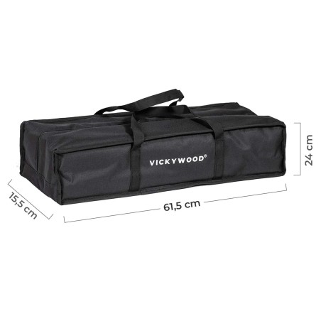 Table de Camping Alu Ultralight Black - Vickywood