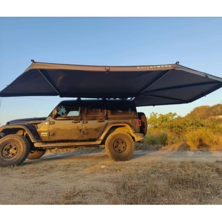 Auvent 270° Leaf Extended 200 cm / Gauche - Vickywood