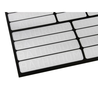 Étiquettes d’organisation de camping Wolf/Cub...