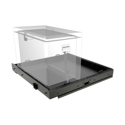 Plateau coulissant pour une Jeep Wrangler JKU - de Front...