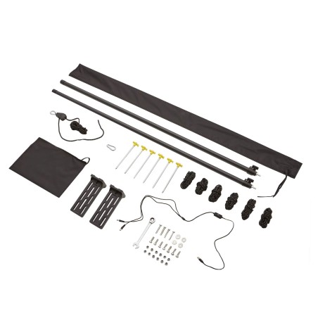 Auvent 270° Leaf 250 cm / Gauche - Vickywood