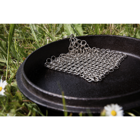 Cotte de mailles à récurer pour fonte et fer forgé - Petromax