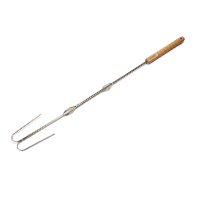 Lot de 2 Brochettes de Feu de Camp Dents Crochues - Petromax