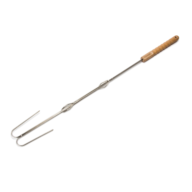 Lot de 2 Brochettes de Feu de Camp Dents Crochues - Petromax