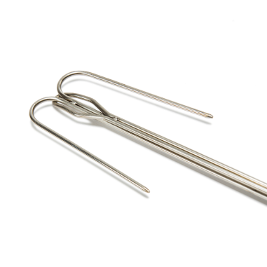 Lot de 2 Brochettes de Feu de Camp Dents...