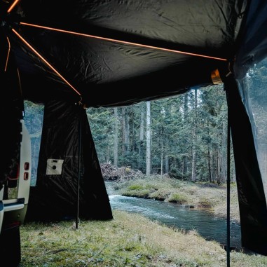 Parois Auvent latéral 270° Leaf 200 cm / Gauche...