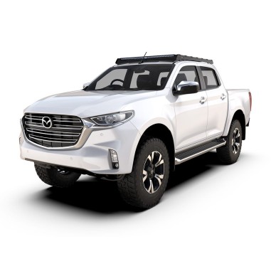 Mazda BT50 (2020-Current) Slimsport Roof Rack Kit w/40in Light Bar Kit