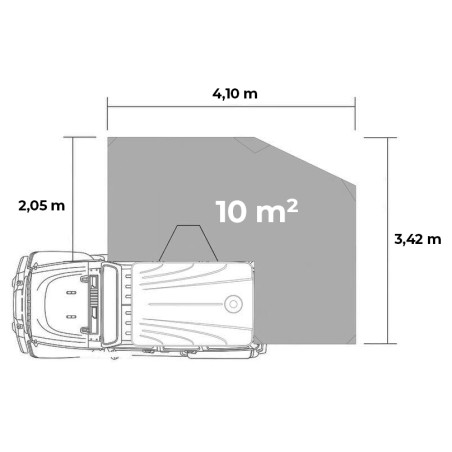 Auvent 270° Falcon 250 - James Baroud