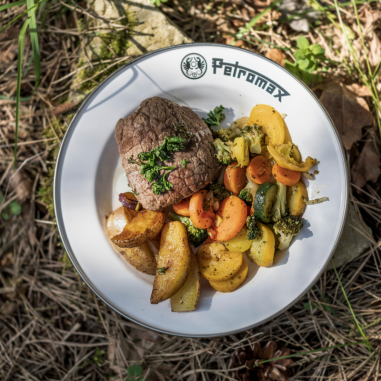 Assiettes en émail / 2 pièces - Petromax