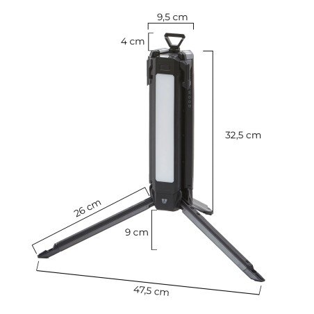 Lampe de Camping et de Chantier TRIPOD LIT3 - Vickywood