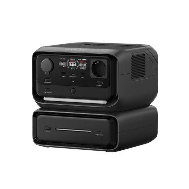 Pack River 3 Max (Station électrique RIVER 3 Plus + Batterie EB300) - EcoFlow