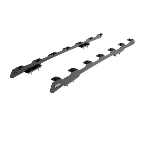 Pieds de rails pour un Ram 1500/2500/3500 Crew Cab (2009 - jusqu'à présent) / Profil bas - par Front Runner