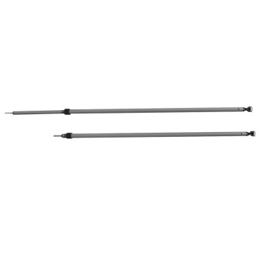 Poteau de store horizontal 2m / 2,5m / Gris