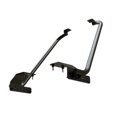 Support de galerie de toit de barre avant pour une Jeep... 2