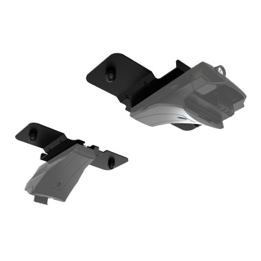 Bündiger Schienenfuß / Gestelladapter